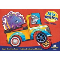 Mix & Match Puzzle: Silly Trucks von Sourcebooks