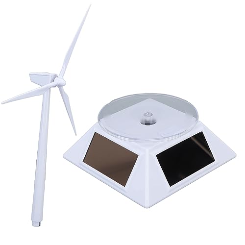 Solarenergie Windmühle Spielzeug Montage Experiment für DIY Dekoration Puzzle Desktop Display für Turbine für Windmühlen Spielzeug Kleinkind Windskulpturen von Duokon