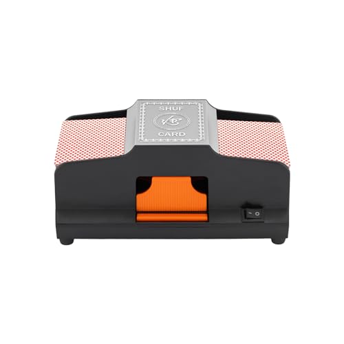 Duoruameng Automatischer Kartenmischer, Elektrische Kartenmischmaschine für 1–2 Decks, USB oder Batterien Stromversorgung Card Shuffler für Poker, UNO, Texas Hold'em Duoruameng Automatischer Kartenmischer, Elektrische Kartenmischmaschine für 1–2 Decks, USB oder Batterien Stromversorgung Card Shuffler für Poker, UNO, Texas Hold'em von Duoruameng