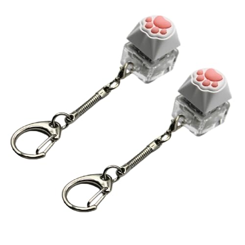 2PC Fidget Toys Tastenkappe, Silikon Soft Schlüsselanhänger Fidget Toys, Kleines, Multifunktionales Sensorisches Spielzeug, Entspannendes Zubehör Für Outdoor, Schule, Familie 2PC Fidget Toys Tastenkappe, Silikon Soft Schlüsselanhänger Fidget Toys, Kleines, Multifunktionales Sensorisches Spielzeug, Entspannendes Zubehör Für Outdoor, Schule, Familie von Duqulle