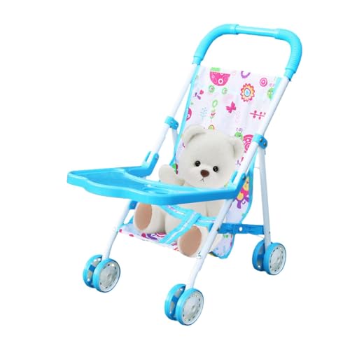 Babypuppenwagen, Zusammenklappbarer Puppenkinderwagen Für Kleinkinder, Rollenspielspielzeug Puppen Y Kinderwagen, Kinderspielzeug-Kinderwagen Für Bibi-Pupp e, Geeignet Für Kinder Ab 2 Jahren Babypuppenwagen, Zusammenklappbarer Puppenkinderwagen Für Kleinkinder, Rollenspielspielzeug Puppen Y Kinderwagen, Kinderspielzeug-Kinderwagen Für Bibi-Pupp e, Geeignet Für Kinder Ab 2 Jahren von Duqulle