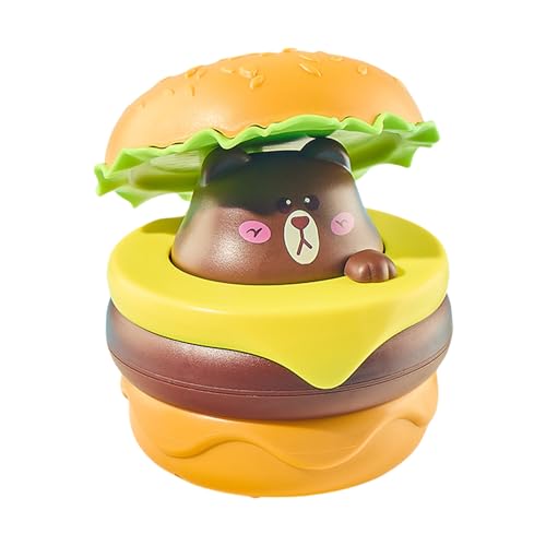 Duqulle Fahrzeug für Kleinkind 1-3 zurückziehen, Spielzeug winden | Netter Cartoon Hamburger Kleinkind Spielzeugauto - Sport- und Freizeitspiel, Kinderspielwagen für Jungenmädchen, Heimnutzer, Duqulle Fahrzeug für Kleinkind 1-3 zurückziehen, Spielzeug winden | Netter Cartoon Hamburger Kleinkind Spielzeugauto - Sport- und Freizeitspiel, Kinderspielwagen für Jungenmädchen, Heimnutzer, von Duqulle