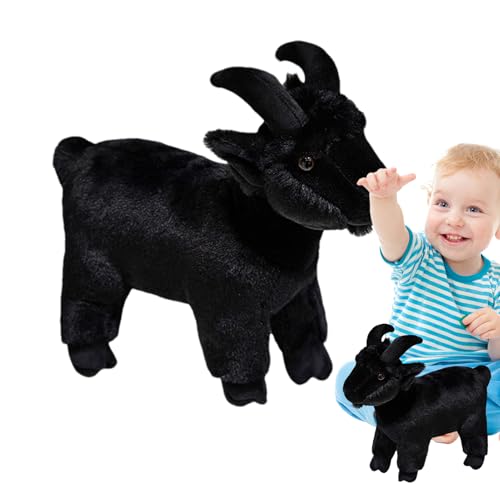 Duqulle Nettes Ziegenplüschspielzeug, Kuschelige Pelzige Ziegentierpuppe, Weiche Lustige Gefüllte Kissen Tierpuppe Für Kinder Wohnzimmer Schlafzimmer Accessoires 11,8 Zoll- Hoffreund Duqulle Nettes Ziegenplüschspielzeug, Kuschelige Pelzige Ziegentierpuppe, Weiche Lustige Gefüllte Kissen Tierpuppe Für Kinder Wohnzimmer Schlafzimmer Accessoires 11,8 Zoll- Hoffreund von Duqulle