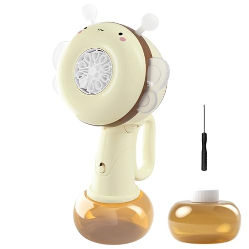 Duqulle Seifenblasengenerator,Tragbares Batteriebetriebenes LED-Bubble-Spielzeug Für Kinder - Buntes Outdoorspielzeug, Tragbare Partyausstattung Für Familienfeiern Und Gartenfeste Duqulle Seifenblasengenerator,Tragbares Batteriebetriebenes LED-Bubble-Spielzeug Für Kinder - Buntes Outdoorspielzeug, Tragbare Partyausstattung Für Familienfeiern Und Gartenfeste von Duqulle