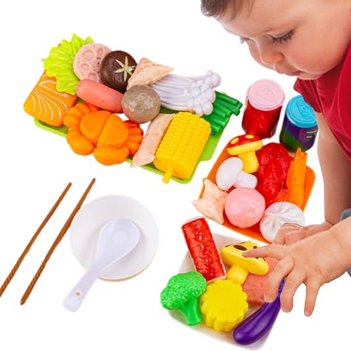 Grill-Spielset Für Kinder, Küchenspielzeug-Set Für Kinder, Realistisches Grill-Spielset, Spielzeug-Küchenzubehör, Interaktives Rollenspiel-Spielzeug Für Jun-gen Und Mädchen, Grillspielzeug-Set, 35Pcs Grill-Spielset Für Kinder, Küchenspielzeug-Set Für Kinder, Realistisches Grill-Spielset, Spielzeug-Küchenzubehör, Interaktives Rollenspiel-Spielzeug Für Jun-gen Und Mädchen, Grillspielzeug-Set, 35Pcs von Duqulle