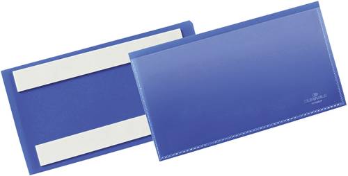 Durable 176207 Etikettentasche, selbstklebend Blau (B x H) 163mm x 67mm von Durable