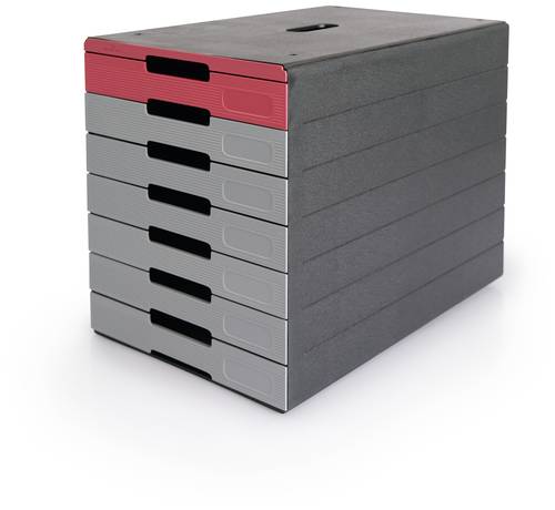 Durable IDEALBOX PRO 7 776303 Schubladenbox Anthrazit DIN A4, DIN C4 Anzahl der Schubfächer: 7 von Durable