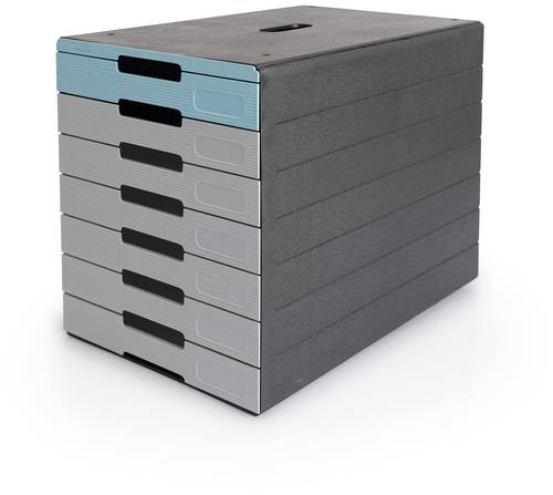 Durable IDEALBOX PRO 7 776306 Schubladenbox Anthrazit DIN A4, DIN C4 Anzahl der Schubfächer: 7 von Durable