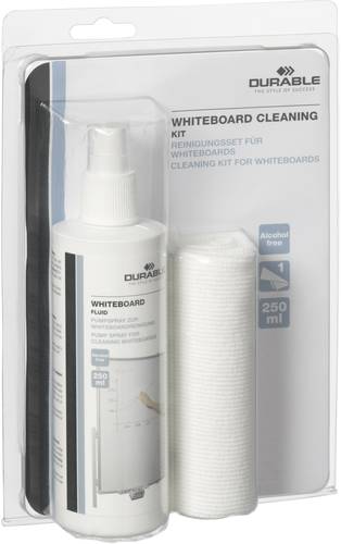 Durable Reinigungsspray Schreibtafel WHITEBOARD CLEANING KIT von Durable