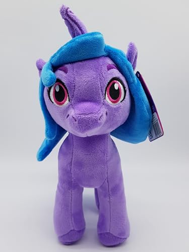 Durabo BV Kuscheltier 30 cm – Offizielles Lizenzprodukt – Sunny, Izzy, Pipp, Zipp, Hitch und Misty kleines Pony Plüschtier – weiches Stofftier zum Kuscheln und Sammeln (Izzy Moonbow) von Durabo BV