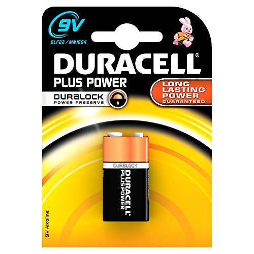 DURACELL 3160-MN1604 - Block, 9 V, schwarz DURACELL 3160-MN1604 - Block, 9 V, schwarz von Duracell