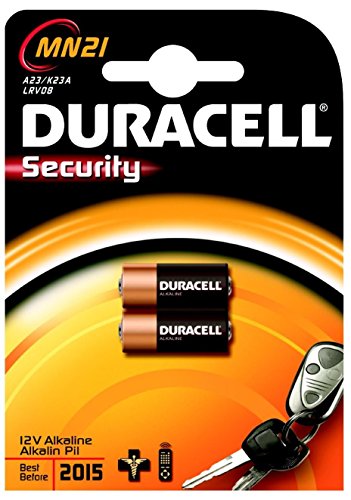 Duracell Security Kleinzelle, Alkaline, MN21, 2er Blister Duracell Security Kleinzelle, Alkaline, MN21, 2er Blister von Duracell