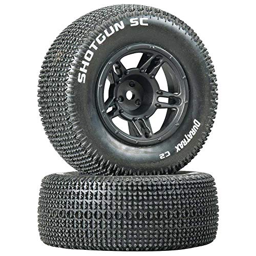 1/10 Shotgun SC Tire C2 Mounted Front Tires: Slash (2) von Duratrax