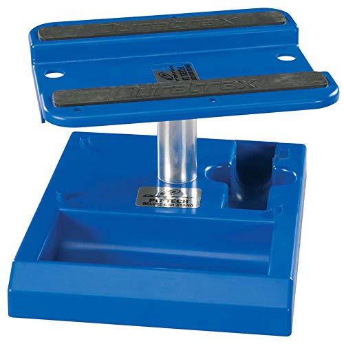 Pit Tech Deluxe Car Stand, Blue von Duratrax