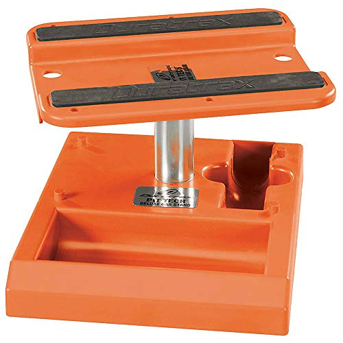 Pit Tech Deluxe Car Stand, Orange von Duratrax