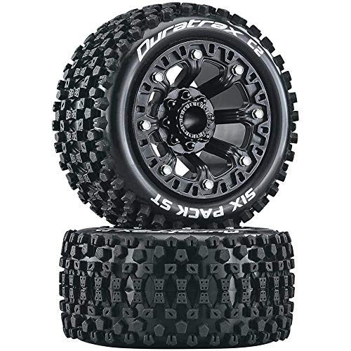 Six Pack ST 2.2 Tires, Black (2) von Duratrax