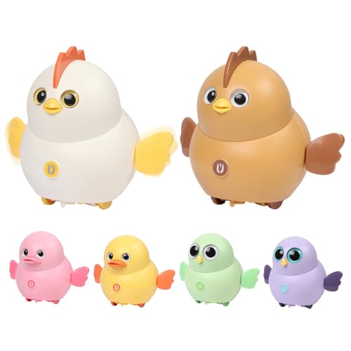 Duroecsain Bewegen Entwicklungsspielzeug, Magnetic Swing Animal Toy - Buntes Tierbewegungsspielzeug | 6X lustige Kinder Reisespiele, Vorschulbildung für, Mädchen, Mädchen von Duroecsain