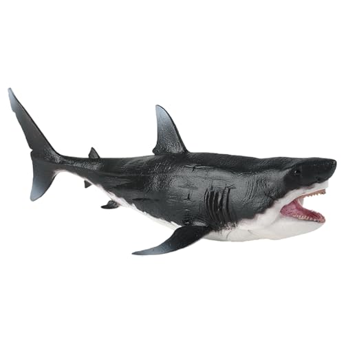 Duroecsain Haifisch Figur | Tierfigur - Pädagogisches Lernspielzeug Für Kinder, Förderung Der Kreativität & Fantasie, Geburtstagsdekoration Duroecsain Haifisch Figur | Tierfigur - Pädagogisches Lernspielzeug Für Kinder, Förderung Der Kreativität & Fantasie, Geburtstagsdekoration von Duroecsain
