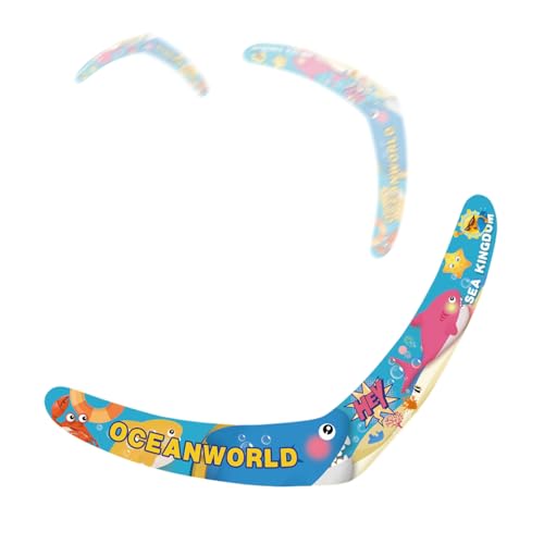 Duroecsain Lustige Scheibe, Schaumstoffscheibe | Cartoon V Form Rückkehr Darts, Ausrüstung für Außenscheibe, Manövriermanöver, fliegendes Spielzeug für Frauen für Jungen Mädchen für Camping von Duroecsain