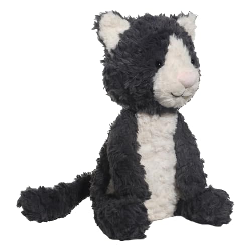 Duroecsain Plüschkatze, Katzenplüsch | Weiches Begleitspielzeug, Plüschkissen, 11 Zoll, Kätzchen aus Plüsch, niedliche Plüschtiere für und Mädchen von Duroecsain