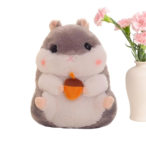 Duroecsain Plüschtier Hamster, Hamster, Cartoon-Hamster, Plüschtier, lustiges Plüschtier, weiche Plüschtiere, Dekoration Duroecsain Plüschtier Hamster, Hamster, Cartoon-Hamster, Plüschtier, lustiges Plüschtier, weiche Plüschtiere, Dekoration von Duroecsain