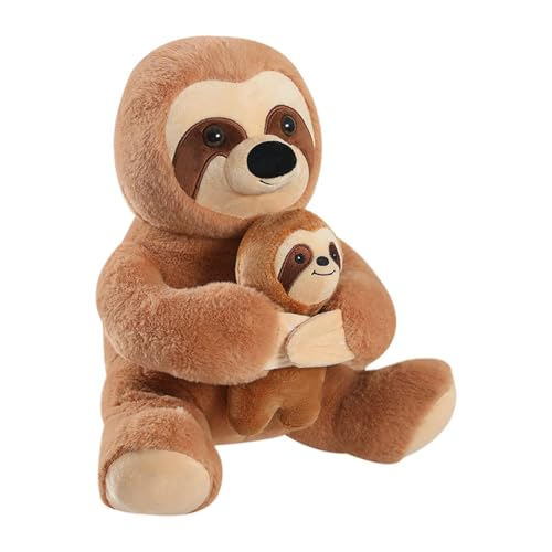 Duroecsain Plüschtier aus Plüsch, Plüschtier – gefüllt für Niedlich – Kissen in Tierform, Spielzeug, weiches Kuschelkissen, Mutter und Duroecsain Plüschtier aus Plüsch, Plüschtier – gefüllt für Niedlich – Kissen in Tierform, Spielzeug, weiches Kuschelkissen, Mutter und von Duroecsain