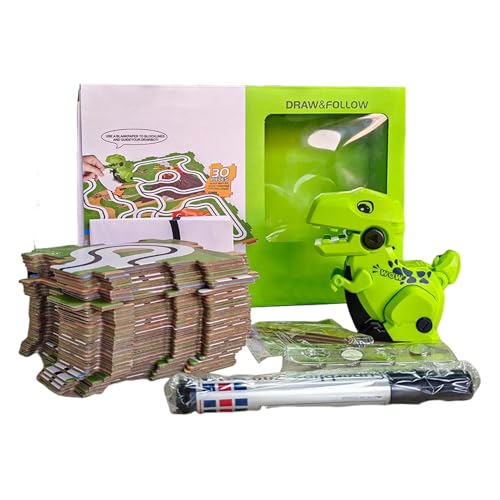 Duroecsain Puzzle Racer Track Set, Puzzle Racer Kids Car Track Set,Dinosaurier -Pädagogik -Puzzlespielzeug | Tragbare Entwicklungspielzeug für 3-7-jährige Mädchen, Kleinkindkindergarten von Duroecsain