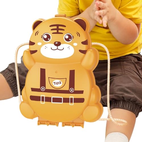 Duroecsain Vorschule Simulationsspielset, Rollenspiel Set | Rollenspiel mit Transportrucksack | Bauthema & Doktorrolle, Simulationsspielzeug für Zuhause und von Duroecsain