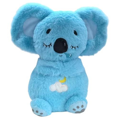 Plüschspielzeug Koala für Babys ab der Geburt, Nachtlicht aus weichem und beruhigendem Plüsch, das sich einschaltet, Geschenk zur Geburt, Baby, Mädchen oder , verstellbar in 4 Modi Plüschspielzeug Koala für Babys ab der Geburt, Nachtlicht aus weichem und beruhigendem Plüsch, das sich einschaltet, Geschenk zur Geburt, Baby, Mädchen oder , verstellbar in 4 Modi von Duroecsain