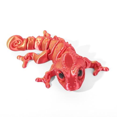 Dusarls 3D-Druck Chamäleon-Figuren, Multi-Gelenk-bewegliche Modelle, Simulationsdrachen-Ornament für Stressabbau, Wohnaccessoires, Ornament, einzigartige Geschenke Dusarls 3D-Druck Chamäleon-Figuren, Multi-Gelenk-bewegliche Modelle, Simulationsdrachen-Ornament für Stressabbau, Wohnaccessoires, Ornament, einzigartige Geschenke von Dusarls