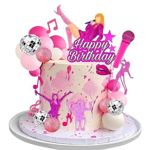 Dusenly 26 Stück Sänger Geburtstag Kuchen Dekorationen Musik Fans Mädchen Superstar Disco Happy Birthday Kuchen Topper für Liebhaber Konzert Thema Geburtstag Party Supplies Dusenly 26 Stück Sänger Geburtstag Kuchen Dekorationen Musik Fans Mädchen Superstar Disco Happy Birthday Kuchen Topper für Liebhaber Konzert Thema Geburtstag Party Supplies von Dusenly