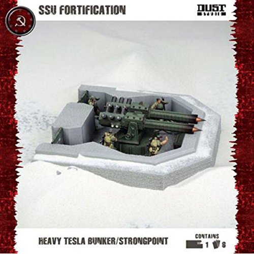 Dust Tactics Model Kit - Heavy Tesla Bunker Strongpoint - DT073B - New von Unbekannt