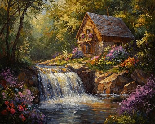 Puzzle 1000 Teile, Puzzle Erwachsene, Holzhaus, Indoor-Kreativspiel zur Entspannung von Erwachsenen und Erziehung Oder Als Geschenk Anlage, Geschenke F-2 Puzzle 1000 Teile, Puzzle Erwachsene, Holzhaus, Indoor-Kreativspiel zur Entspannung von Erwachsenen und Erziehung Oder Als Geschenk Anlage, Geschenke F-2 von Duuanxin