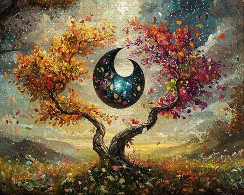 Puzzle 1314 Teile Erwachsene Zuhause 75x50cm Puzzles für Erwachsene Lernspiel Herausforderungsspielzeug 1314 Teilige Puzzlematte Anlage, Baum des Lebens Puzzlematte, Geschenk T-1 Puzzle 1314 Teile Erwachsene Zuhause 75x50cm Puzzles für Erwachsene Lernspiel Herausforderungsspielzeug 1314 Teilige Puzzlematte Anlage, Baum des Lebens Puzzlematte, Geschenk T-1 von Duuanxin