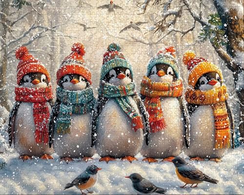 Puzzle 1500 Teile, Puzzle Erwachsene, Weiß Puzzlematte, Indoor-Puzzlematte-Kreativspiel zur Entspannung von Erwachsenen und Erziehung Pinguin, Geschenke auf der Ganzen Welt L-6 Puzzle 1500 Teile, Puzzle Erwachsene, Weiß Puzzlematte, Indoor-Puzzlematte-Kreativspiel zur Entspannung von Erwachsenen und Erziehung Pinguin, Geschenke auf der Ganzen Welt L-6 von Duuanxin