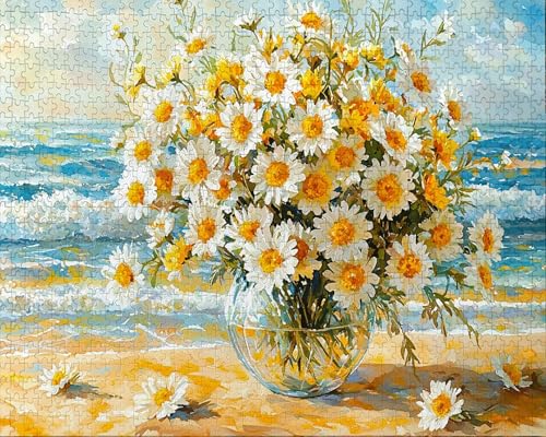Puzzle 2000 Teile Erwachsene Warmes Zuhause 70.5x99.5cm Puzzles für Erwachsene Lernspiel Herausforderungsspielzeug 2000 Teilige Spiel Puzzlematte Blume, Anlage Puzzlematte, Gift M-8 von Duuanxin