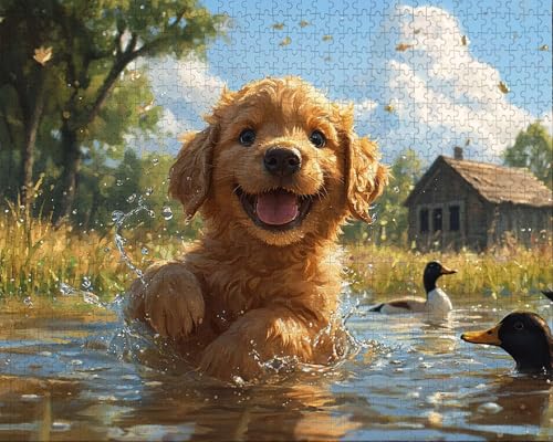 Puzzle 2000 Teile Erwachsene Warmes Zuhause 70.5x99.5cm Puzzles für Erwachsene Lernspiel Herausforderungsspielzeug 2000 Teilige Spiel Puzzlematte Tier, Hund Puzzlematte, Geschenk F-0 Puzzle 2000 Teile Erwachsene Warmes Zuhause 70.5x99.5cm Puzzles für Erwachsene Lernspiel Herausforderungsspielzeug 2000 Teilige Spiel Puzzlematte Tier, Hund Puzzlematte, Geschenk F-0 von Duuanxin