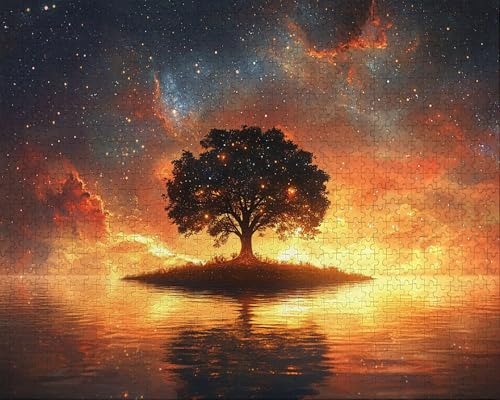Puzzle 2000Teile Erwachsene Zuhause 70.5x99.5cm Puzzles für Erwachsene Lernspiel Herausforderungsspielzeug 2000 Teilige Puzzlematte Sternenhimmel, Baum des Lebens Puzzlematte, Gift X-9 Puzzle 2000Teile Erwachsene Zuhause 70.5x99.5cm Puzzles für Erwachsene Lernspiel Herausforderungsspielzeug 2000 Teilige Puzzlematte Sternenhimmel, Baum des Lebens Puzzlematte, Gift X-9 von Duuanxin