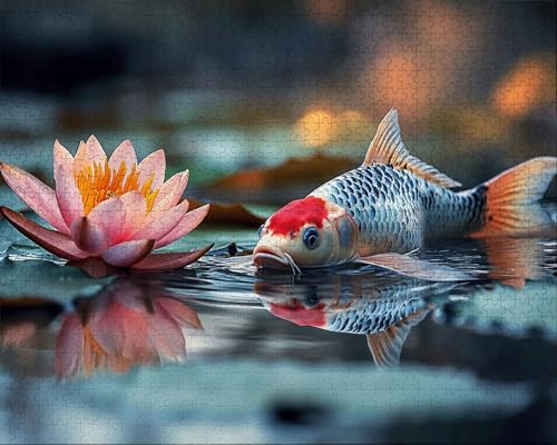 Puzzle 3000 Teile, Puzzle Erwachsene, Fisch Puzzlematte, Indoor-Puzzlematte-Kreativspiel zur Entspannung von Erwachsenen und Erziehung Anlage, Geschenke auf der Ganzen Welt F-2 Puzzle 3000 Teile, Puzzle Erwachsene, Fisch Puzzlematte, Indoor-Puzzlematte-Kreativspiel zur Entspannung von Erwachsenen und Erziehung Anlage, Geschenke auf der Ganzen Welt F-2 von Duuanxin