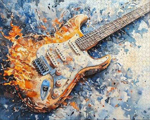 Puzzle 4000 Teile Erwachsene Zuhause 87.5x141.5cm Puzzles für Erwachsene Lernspiel Herausforderungsspielzeug 4000 Teilige Puzzlematte Abstrakt, Gitarre Puzzlematte, Geschenk K-6 Puzzle 4000 Teile Erwachsene Zuhause 87.5x141.5cm Puzzles für Erwachsene Lernspiel Herausforderungsspielzeug 4000 Teilige Puzzlematte Abstrakt, Gitarre Puzzlematte, Geschenk K-6 von Duuanxin