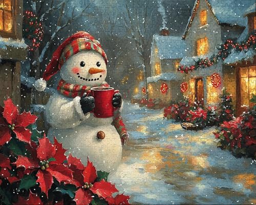 Puzzle 4000 Teile Erwachsene Zuhause 87.5x141.5cm Puzzles für Erwachsene Lernspiel Herausforderungsspielzeug 4000 Teilige Puzzlematte BläTter, Schneemann Puzzlematte, Geschenk L-6 Puzzle 4000 Teile Erwachsene Zuhause 87.5x141.5cm Puzzles für Erwachsene Lernspiel Herausforderungsspielzeug 4000 Teilige Puzzlematte BläTter, Schneemann Puzzlematte, Geschenk L-6 von Duuanxin