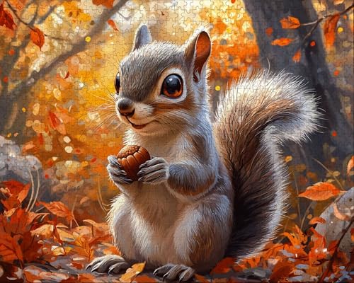 Puzzle 4000 Teile Erwachsene Zuhause 87.5x141.5cm Puzzles für Erwachsene Lernspiel Herausforderungsspielzeug 4000 Teilige Puzzlematte EichhöRnchen, Tier Puzzlematte, Geschenk O-6 Puzzle 4000 Teile Erwachsene Zuhause 87.5x141.5cm Puzzles für Erwachsene Lernspiel Herausforderungsspielzeug 4000 Teilige Puzzlematte EichhöRnchen, Tier Puzzlematte, Geschenk O-6 von Duuanxin