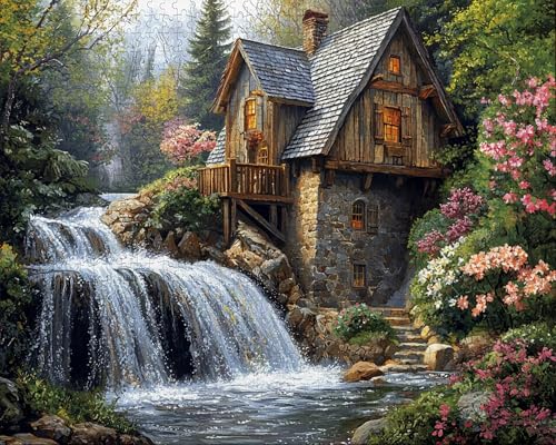 Puzzle 5000 Teile, Puzzle Erwachsene, Anlage, Indoor -Puzzlematte-Kreativspiel zur Entspannung von Erwachsenen und Erziehung Oder Als Geschenk Fallen, Geschenke E-9 von Duuanxin