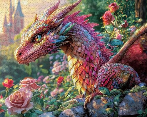 Puzzle 5000 Teile, Puzzle Erwachsene, Eidechse, Indoor -Puzzlematte-Kreativspiel zur Entspannung von Erwachsenen und Erziehung Oder Als Geschenk Anlage, Geschenke Y-8 von Duuanxin