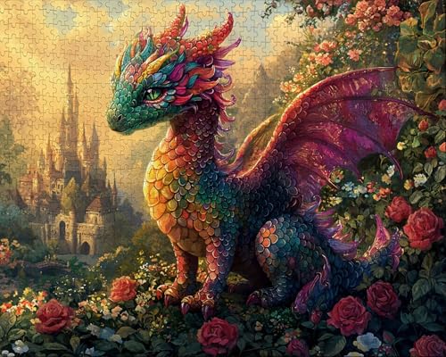 Puzzle 5000 Teile, Puzzle Erwachsene, Eidechse, Indoor -Puzzlematte-Kreativspiel zur Entspannung von Erwachsenen und Erziehung Oder Als Geschenk Tier, Geschenke R-4 von Duuanxin
