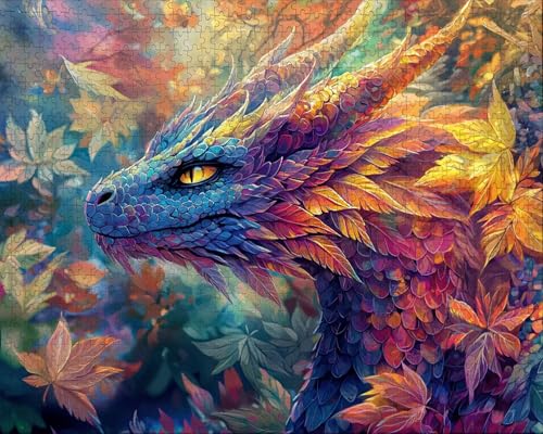 Puzzle 5000 Teile, Puzzle Erwachsene, Eidechse Puzzlematte, Indoor -Puzzlematte-Kreativspiel zur Entspannung von Erwachsenen und Erziehung Oder Als Geschenk Tier, Geschenke F-2 von Duuanxin
