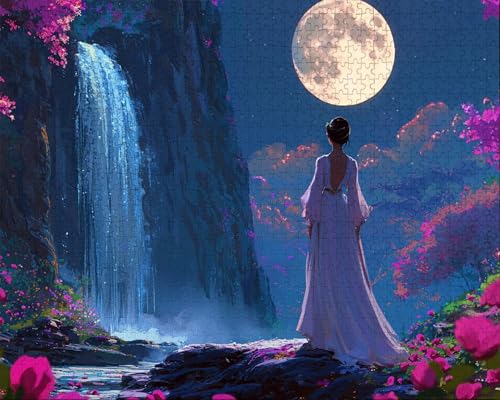 Puzzle 5000 Teile, Puzzle Erwachsene, Fallen, Indoor -Puzzlematte-Kreativspiel zur Entspannung von Erwachsenen und Erziehung Oder Als Geschenk Mond, Geschenke J-0 Puzzle 5000 Teile, Puzzle Erwachsene, Fallen, Indoor -Puzzlematte-Kreativspiel zur Entspannung von Erwachsenen und Erziehung Oder Als Geschenk Mond, Geschenke J-0 von Duuanxin