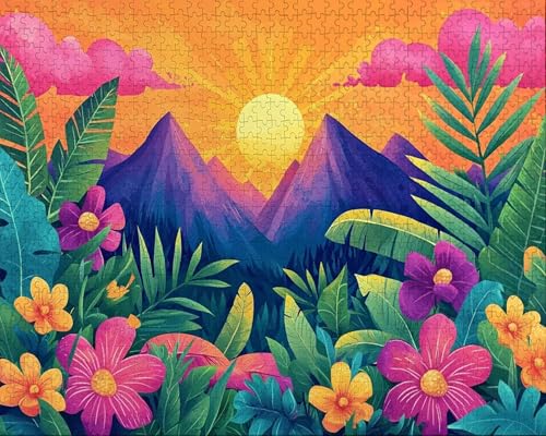 Puzzle 5000 Teile, Puzzle Erwachsene, Sonnenaufgang, Indoor -Puzzlematte-Kreativspiel zur Entspannung von Erwachsenen und Erziehung Oder Als Geschenk U Geschenke U-2 Puzzle 5000 Teile, Puzzle Erwachsene, Sonnenaufgang, Indoor -Puzzlematte-Kreativspiel zur Entspannung von Erwachsenen und Erziehung Oder Als Geschenk U Geschenke U-2 von Duuanxin