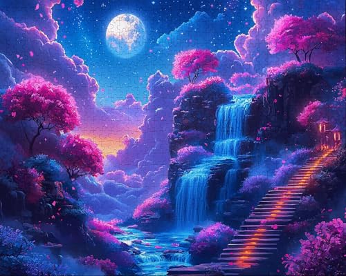 Puzzle 5000 Teile, Puzzle Erwachsene, Traum, Indoor -Puzzlematte-Kreativspiel zur Entspannung von Erwachsenen und Erziehung Oder Als Geschenk Sternenhimmel, Geschenke S-9 von Duuanxin