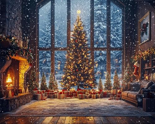 Puzzle 6000 Teile Erwachsene Warmes Zuhause 105.5x179.5cm Puzzles für Erwachsene Lernspiel Herausforderungsspielzeug 6000 Teilige Spiel Puzzlematte Herd, Geschenk Puzzlematte, Gift T-6 von Duuanxin